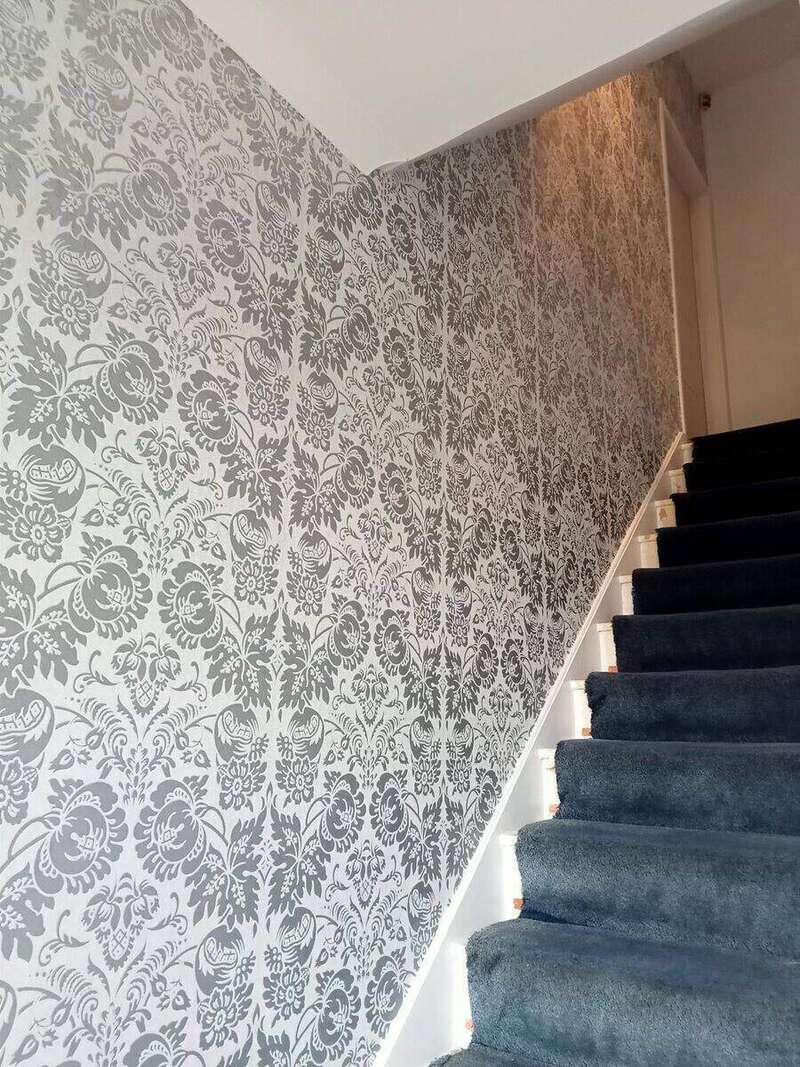 wallpaper hanging Abbey Wood, SE2
